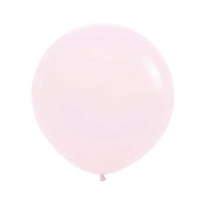 Pastel Pink 60cm Round Balloon