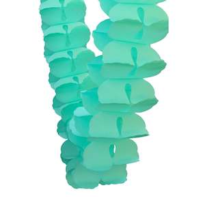 Mermaids Unicorns: Mint Green Honeycomb Garland (4m)