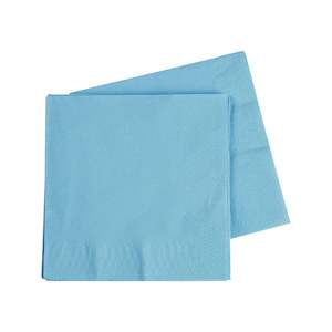 Mermaids Unicorns: Pastel Blue Napkins (40 pack)