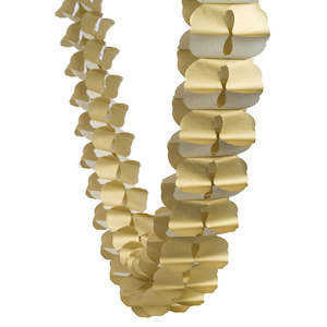 Gold Honeycomb Garland (4m)