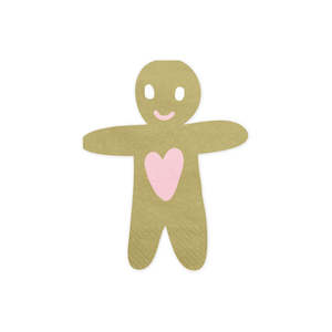 Christmas: Gingerbread Man Napkins (20 pack)