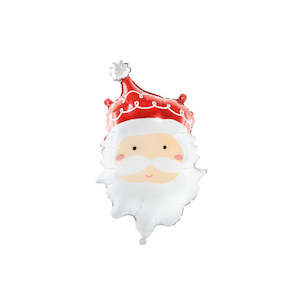 Christmas: Giant Santa Face Balloon