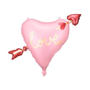 Bridal Shower Hens: Heart & Arrow Balloon