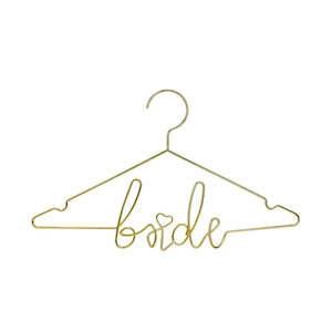 Gold Bride Hanger