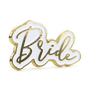 Bride Enamel Pin