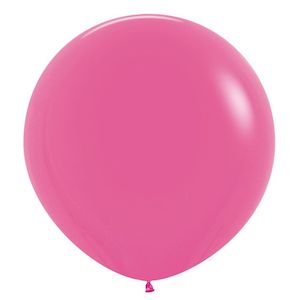 Fuchsia Giant 90cm Round Balloon