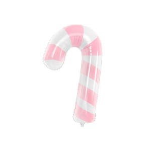 Pink: Giant Pink Candy Cane Balloon
