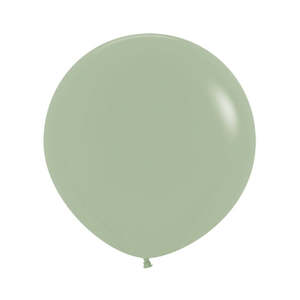 Giant Latex Balloons: Eucalyptus 60cm Round Balloon
