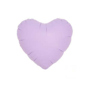 Bridal Shower Hens: Pastel Lavender Foil Heart Balloon
