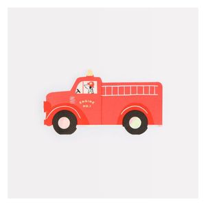 Emergency Response: Fire Truck Napkins (16 pack)