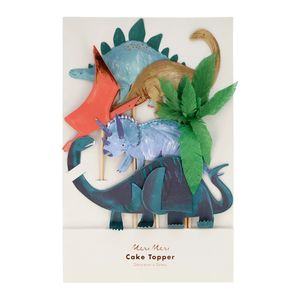 Dinosaur Cake Topper Set