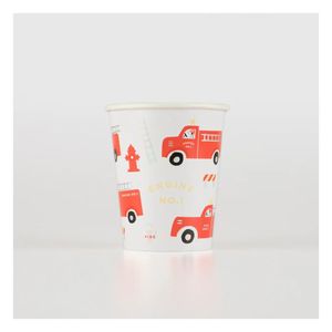 Fire Truck Cups (8 pack)