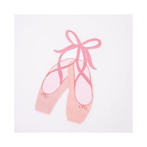 Ballerina Bows: Ballet Slipper Napkins (16 pack)