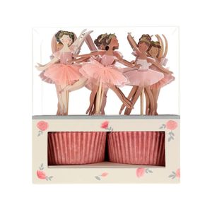 Ballerina Cupcake Toppers (24 pack)