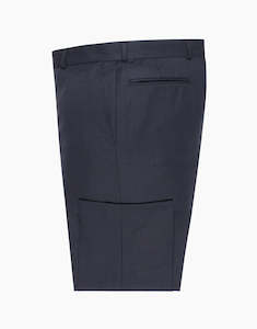 Essential Range Size Guaranteed: Hollywood Navy Birdseye Suit Trouser