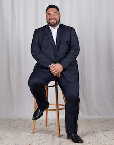 Essential Range Size Guaranteed: Hollywood Black Twill Suit Trouser