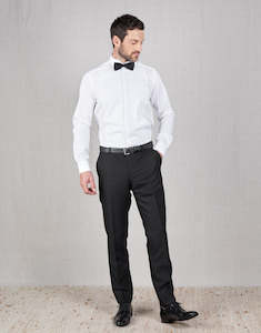 Essential Range Size Guaranteed: Lotus Black Suit Trouser