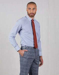 London Denim Blue Stripe Shirt