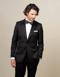 Trace Black Floral Dinner Jacket