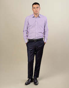 Lotus Navy Pinstripe Suit Trouser