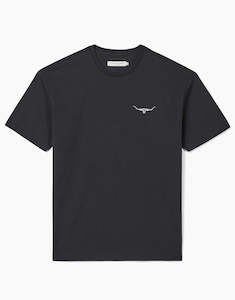 R M Williams: R.M. Williams 1932 Dark Grey T-Shirt