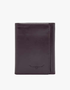 R.M. Williams Small Tri-Fold Chestnut Wallet