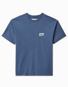 R M Williams: R.M. Williams Branded Blue T-Shirt