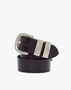 Fathers Day Gift Guide: R.M. Williams Solid Hide Black Belt