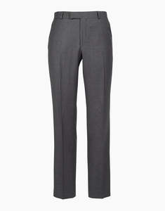Lotus grey flannel trousers