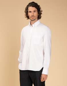 Ohope White Oxford Button Down Shirt