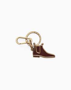R.M. Williams Boot Enamel Chestnut Keyring