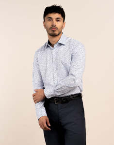 Summer Essentials For Men: Barbican Light Blue Floral Shirt