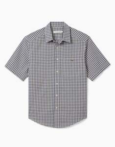 R M Williams: R.M. Williams Johnson Blue Short Sleeve Shirt