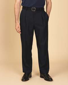 Best Sellers: Crete Navy Twill Trouser