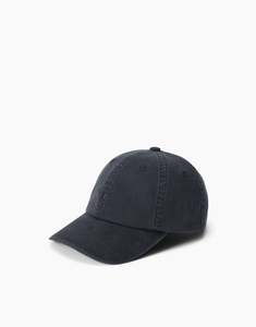 R M Williams: R.M. Williams Mini Longhorn Grey Twill Cap