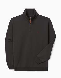 R.M. Williams Mulyungarie 1/4 Zip Charcoal Sweatshirt