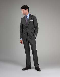 Back To Work Essentials: Cyprus Olive Green Twill Suit