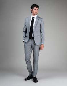 Fresh Light Grey Suit
