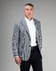 Malta Black & White Houndstooth Blazer