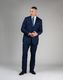 Cooper Navy Textured Two Trouser Suit