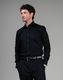Hire London Black Plain Poplin Shirt