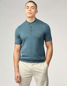 Summer Essentials For Men: Ben Sherman Signature Teal Short Sleeve Polo