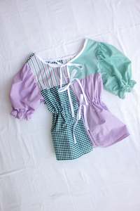 Mallow Shirt -  Green/Lilac ♻️💜 (8)