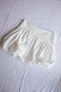 New Zealand Made: Portabello Skirt - Vanilla  PREORDER
