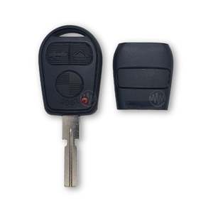 BMW 3 Button Integrated Key Shell with HU58 Blade (Aftermarket)