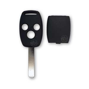 Honda 3 Button Integrated Key Shell with HON66 Blade (Aftermarket)
