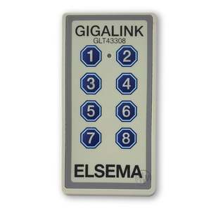 Elsema: Elsema Gigalink 8 Button Remote GLT43308
