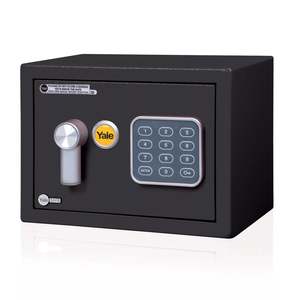 Key Safes Lock Boxes: Yale Home & Office Mini Safe - Black