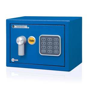 Key Safes Lock Boxes: Yale Home & Office Mini Safe - Blue
