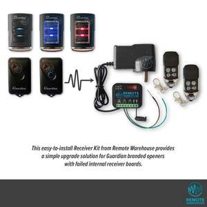 Guardian Garage Door Receiver Kit Upgrade
